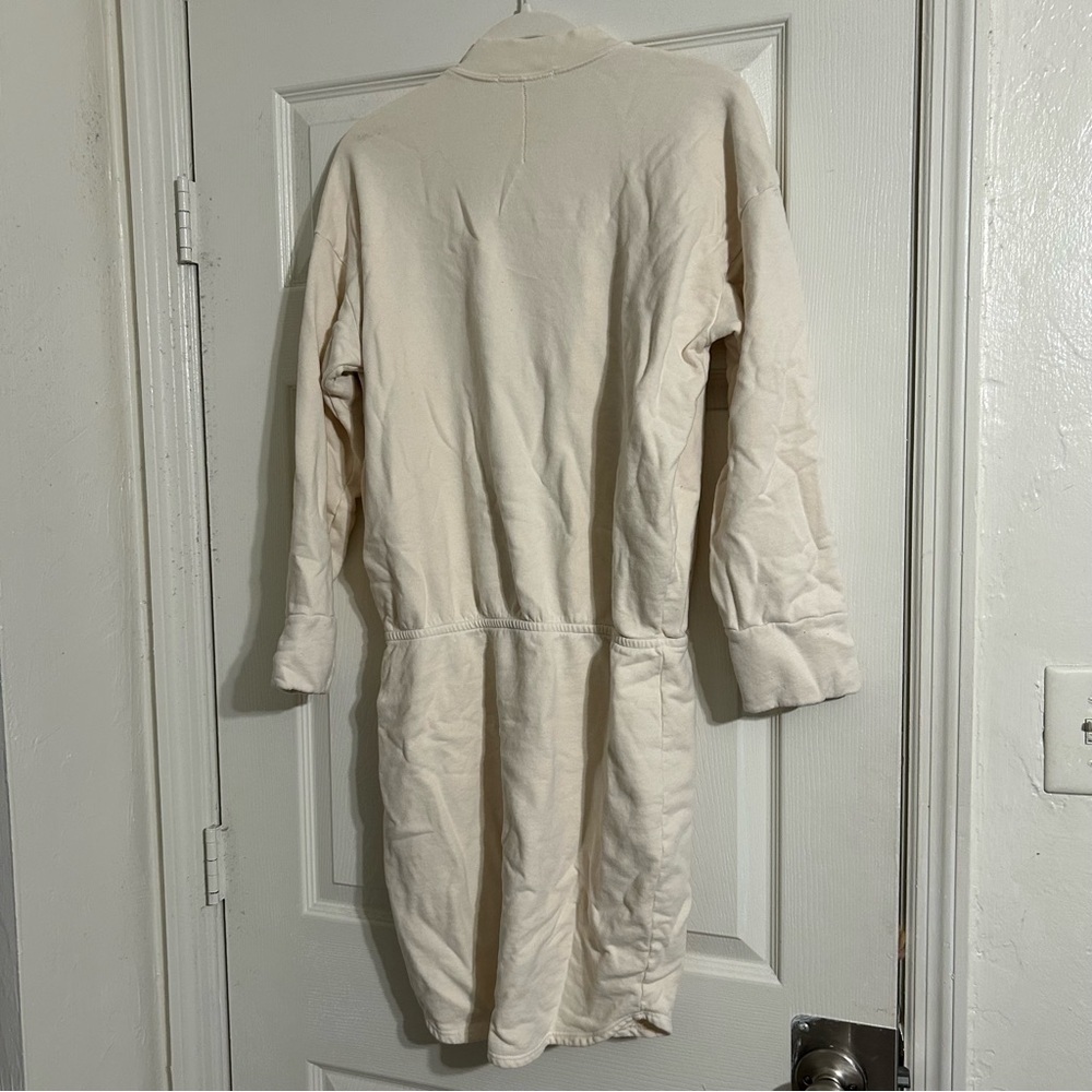Stateside Terry Mini Dress Cream - Picture 4 of 4